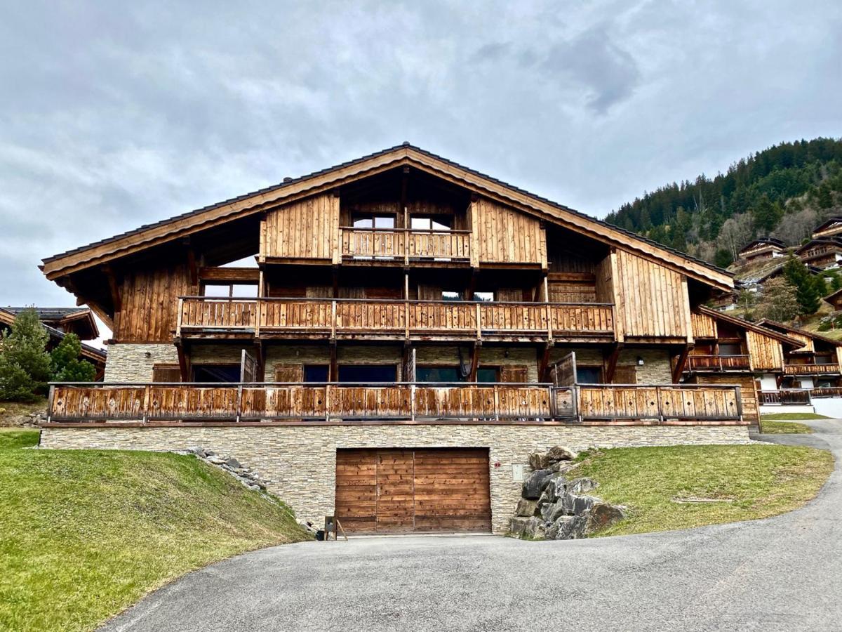 Villa Le Nid Du Corbeau Morgins Exterior foto
